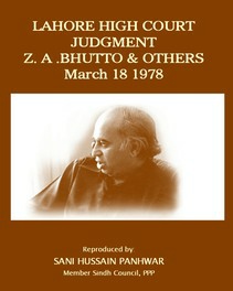 Judgment Lahore High Court Z A Bhutto and others March 1978.pdf